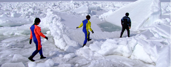 流氷ウォークイメージ